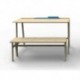 bureau et banc Vessel en chêne MATHY BY BOLS