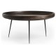 table basse bowl manguier gris Mater