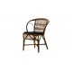 Fauteuil Wengler en rotin Sika Design