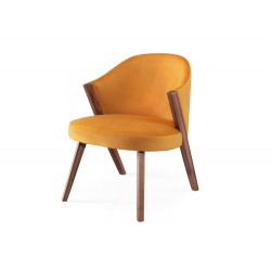 Fauteuil lounge Caravela noyer Wewood