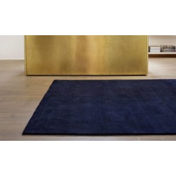 Tapis Earth Bamboo, couleur bleu vibrant