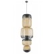 Suspension Bamboo Light, 3 ou 4 lumières