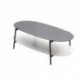 Table basse ovale Shika