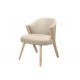 Fauteuil lounge Caravela chêne Wewood