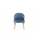 Fauteuil lounge Caravela chêne Wewood