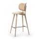 Chaise de bar "Highstool Backrest" SPACE COPENHAGEN MATER