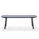 Banc Naïve 140 cm frêne teinté noir