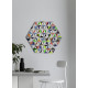 Tableau hexagonal mural AIS-2