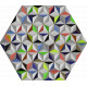 Tableau hexagonal mural AIS-2