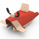 Bascule avion 2 en 1 pour enfant CHOU DU VOLANT