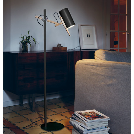 Lampadaire Scantling P40 noir