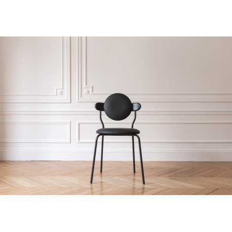 Chaise Planet simili cuir