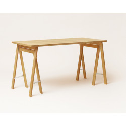 Plateaux de table Linear 125 cm chêne huilé