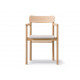 Fauteuil Post assise tapissée Cecilie Manz FREDERICIA