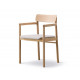 Fauteuil Post assise tapissée Cecilie Manz FREDERICIA