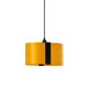 Suspension Sushi jaune noir mat