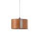 Suspension Sushi cerisier naturel nickel mat