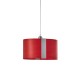 Suspension Sushi rouge nickel mat