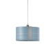 Suspension Sushi bleu clair nickel mat