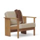 Fauteuil lounge Block FORM & REFINE