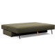 Canapé convertible Osvald tissu Bouclé forest green 535