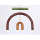 Suspension F3 TRN vert + brun + ocre